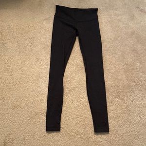 black high waisted lulu align leggings